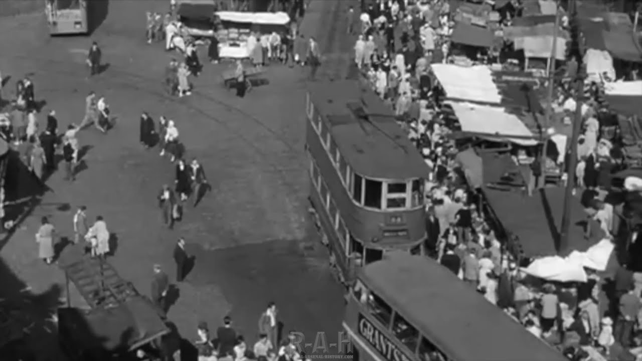 1940s, 1950s Rare views of Woolwich, Charlton, Plumstead, Abbey Wood Trams Trolleybuses compilation