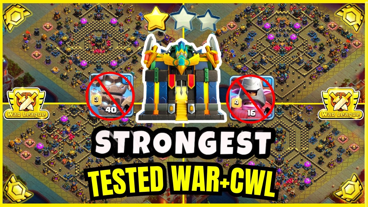 🔥NEW UPDATED🔥 Top 10 TOWN HALL 17 WAR BASE | TH17 WAR BASE With Link | TH17 LEGEND Base With Link
