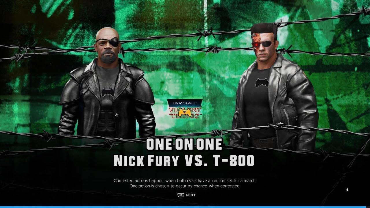 Violent Things presents Nick Fury Vs T-800