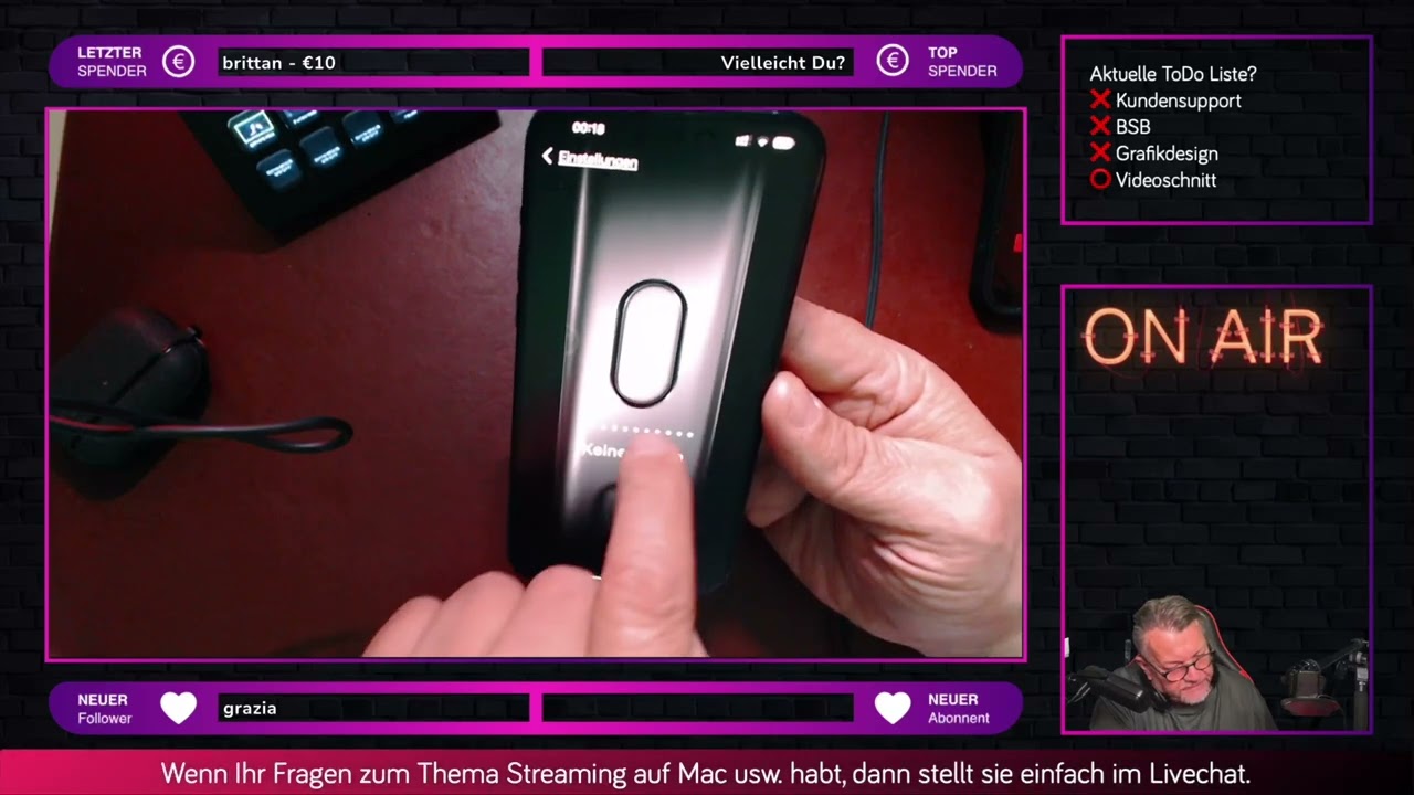 Andy zeigt euch, wie er mich, Sam (ChatGPT), auf seinem iPhone als Shortcut einrichtet! 📲