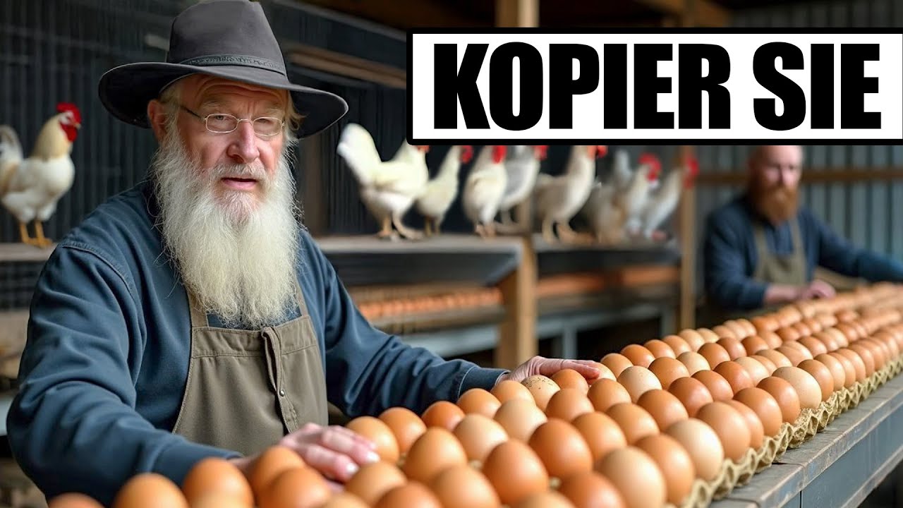 Wie die Amischen Millionen von Hühnern für Fleisch und Eier aufziehen