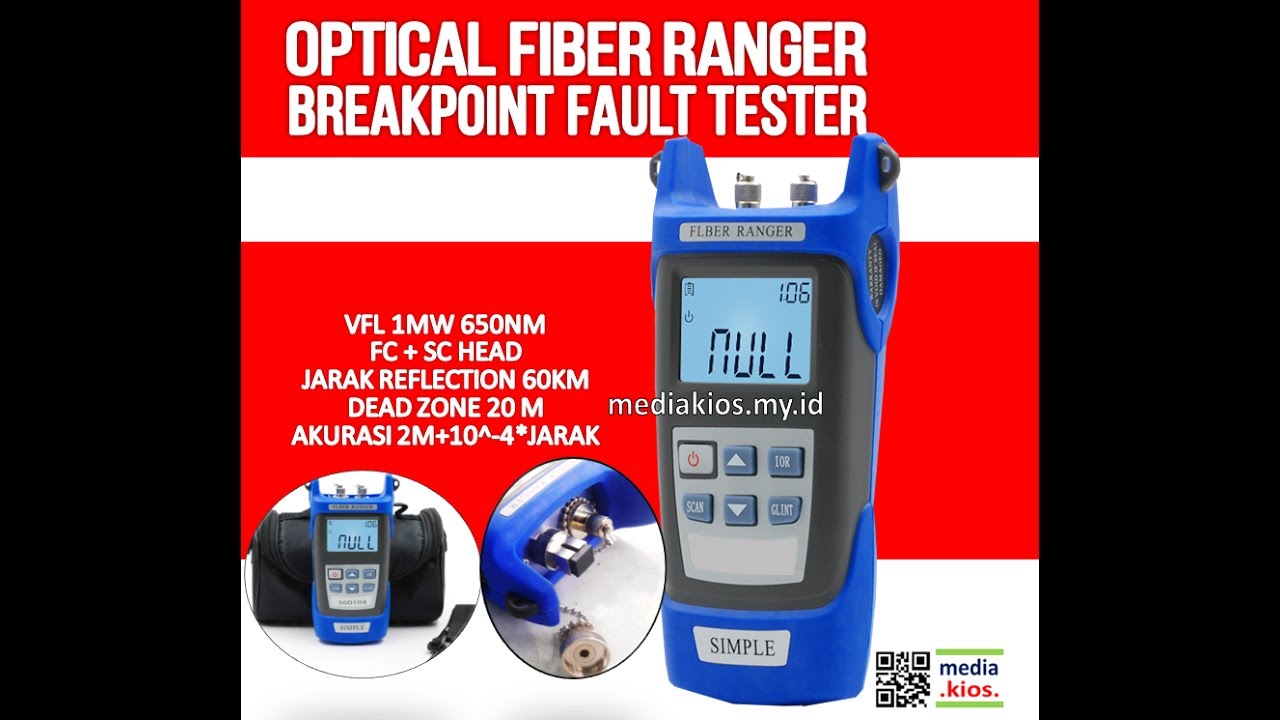 Optical Fiber Ranger Breakpoint Simple OTDR