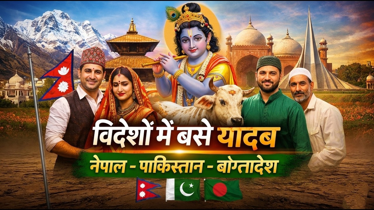 विदेशों में बसे यादव का पूरा इतिहास | नेपाल, पाकिस्तान और बांग्लादेश में यादव समाज | Yadav History