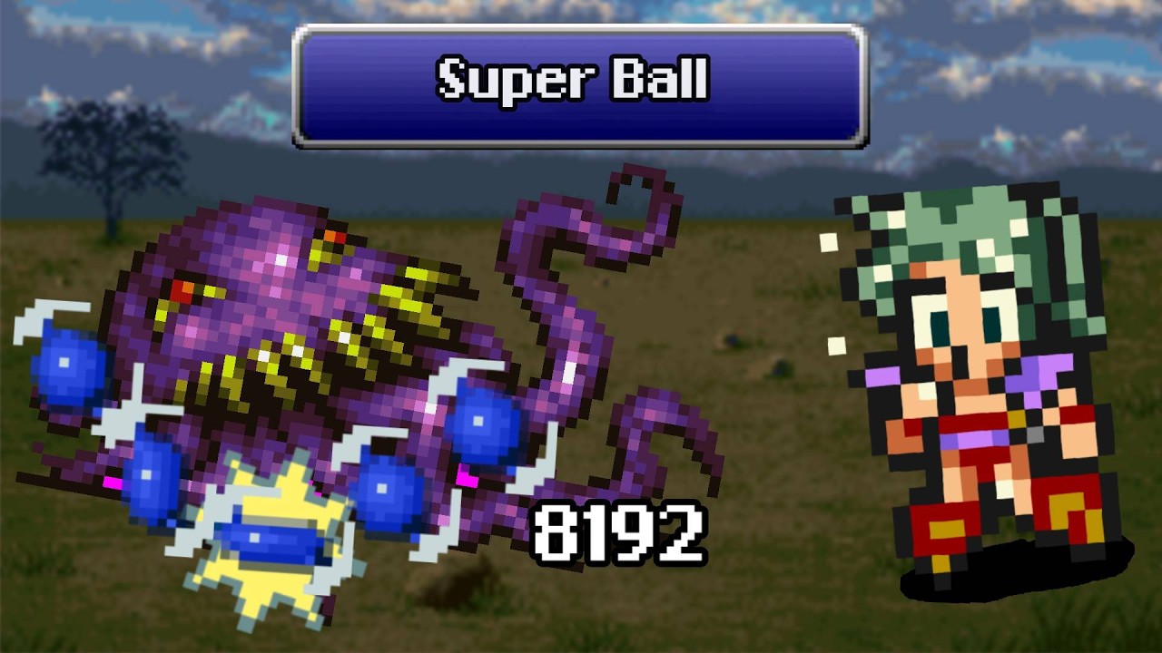 Usable items are OP in Final Fantasy VI