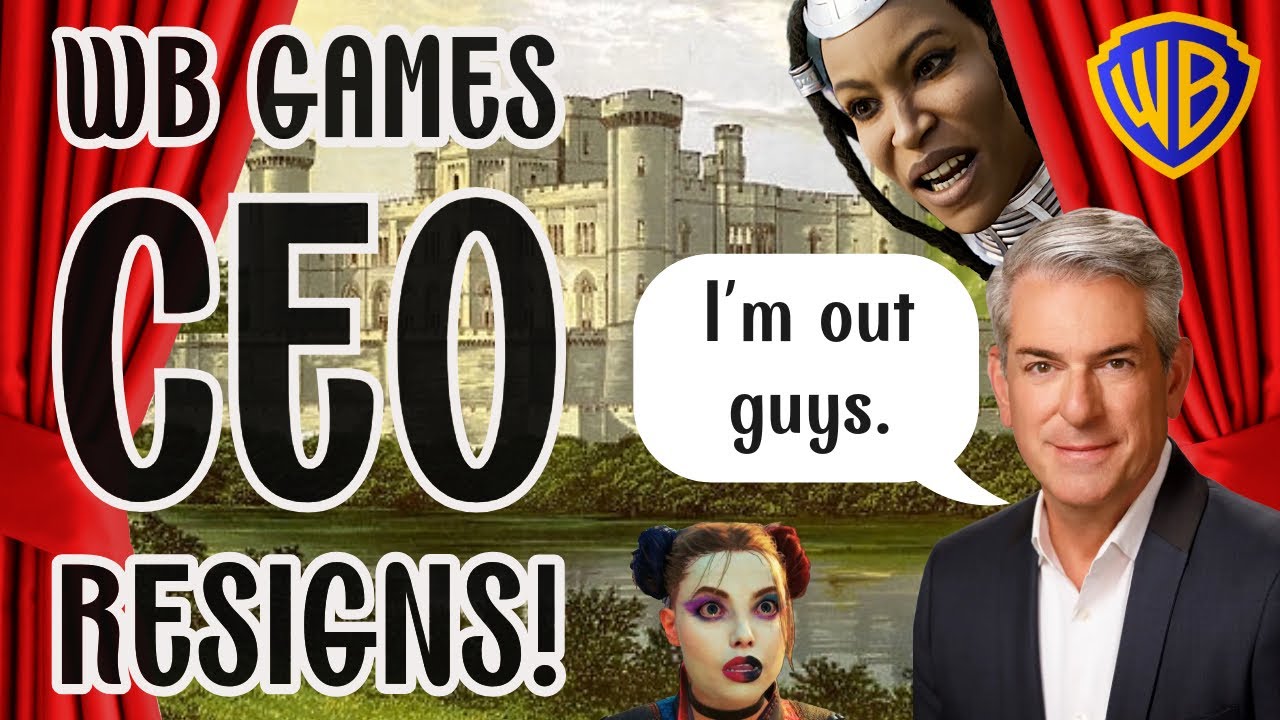 Warner Bros. Games CEO STEPS DOWN!