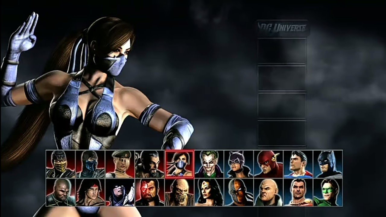 Mortal Kombat Vs DC Universe [Xbox One X] — Аркадный режим — Китана