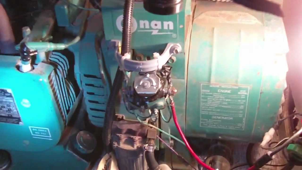 1976 Onan Generator 4kw, test run