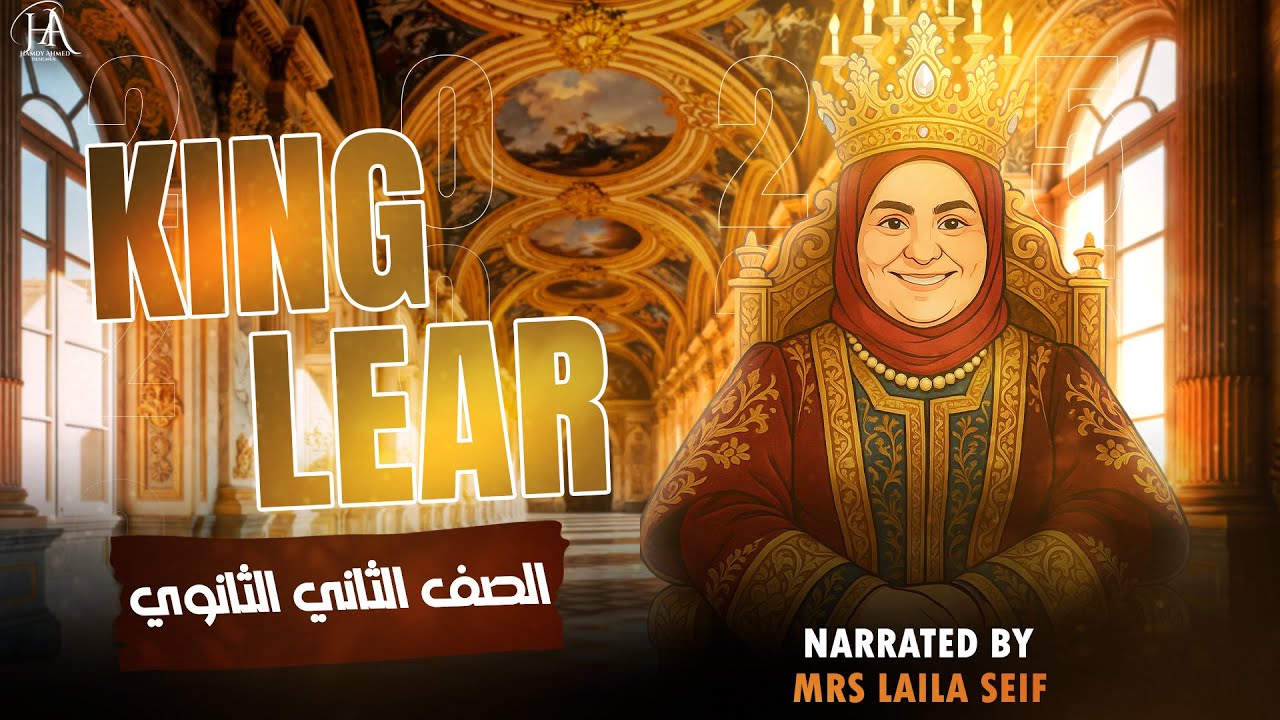 شرح قصة king lear / الصف الثانى الثانوى
