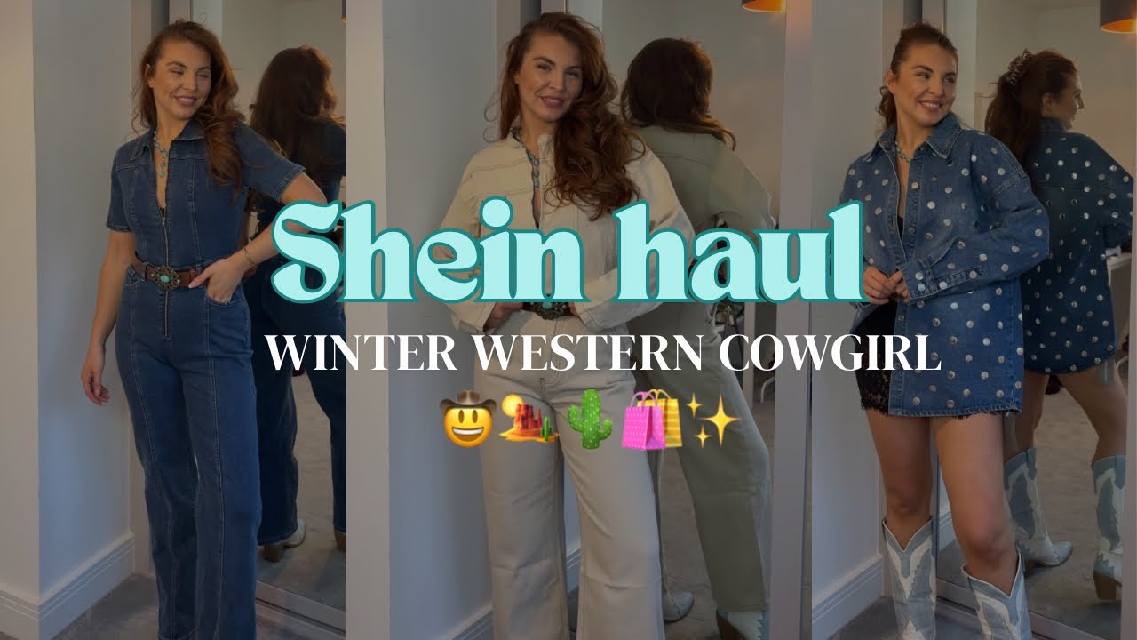 Shein haul winter western 