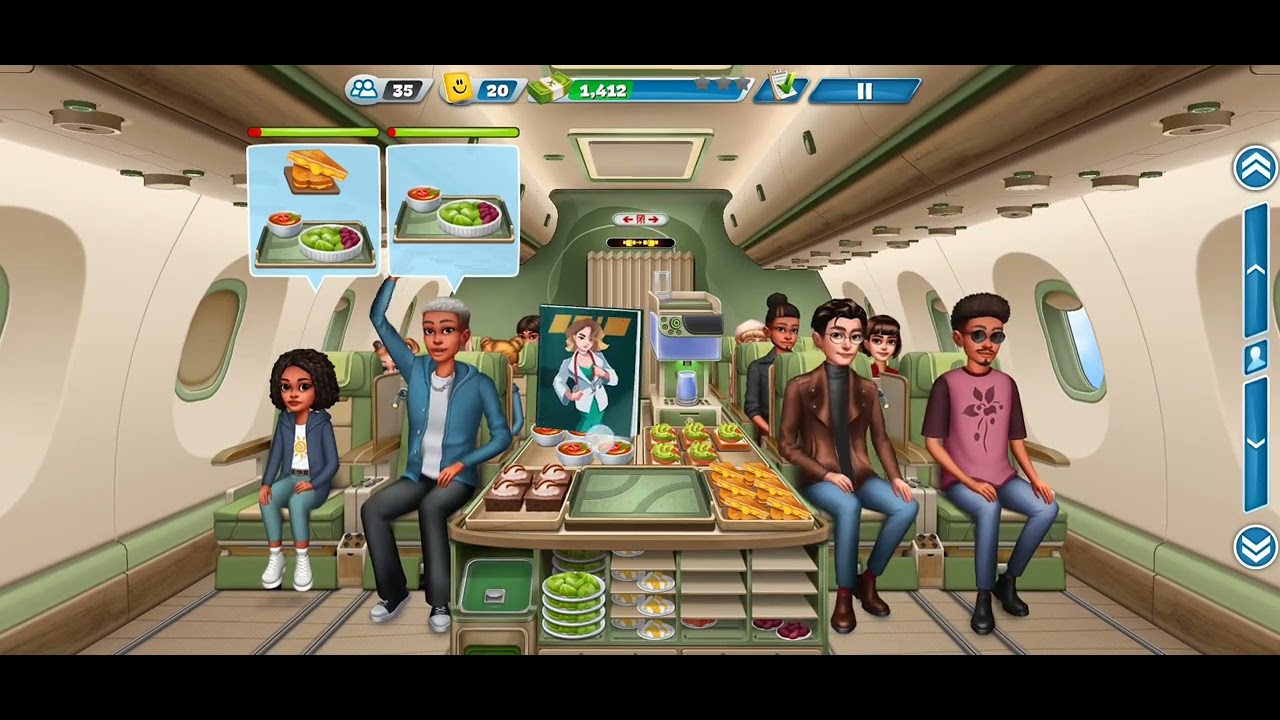 Airplane Chefs Los Angeles Level 47!