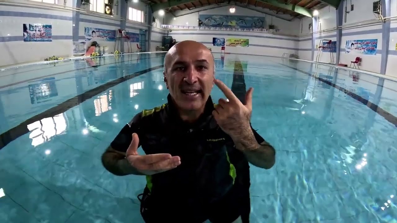 4️⃣ قۆناغی دووەمی ڕاهێنانی مەلەکردن. The second stage of swimming training 