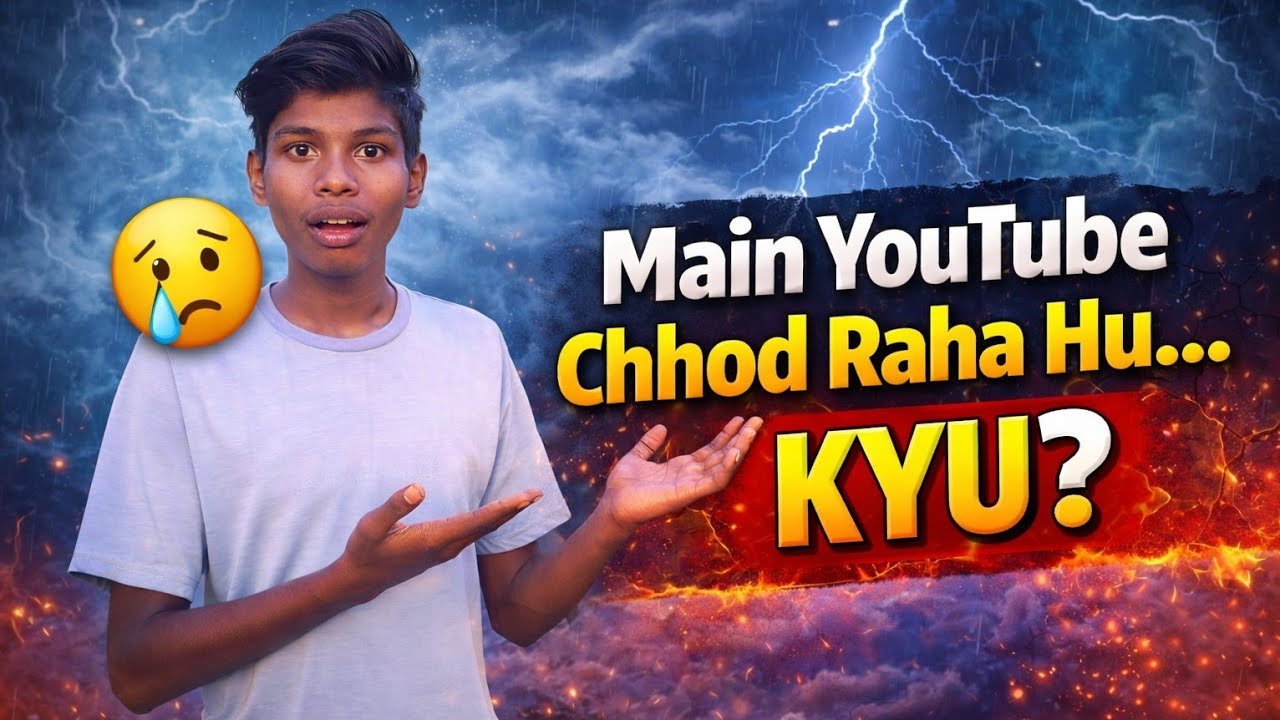 Main YouTube Chhod Raha Hu 😢 | Last Vlog 2026