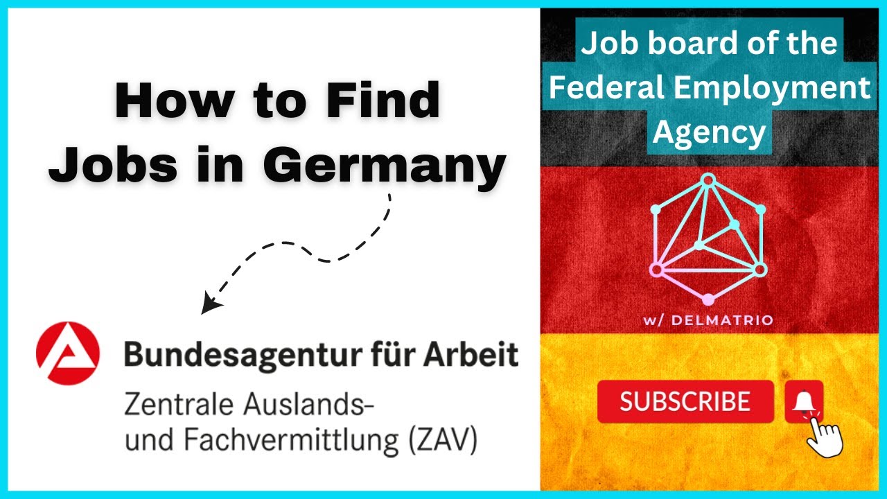 How to search for jobs in Germany | ZAV | Job board of the Federal Employement Agency