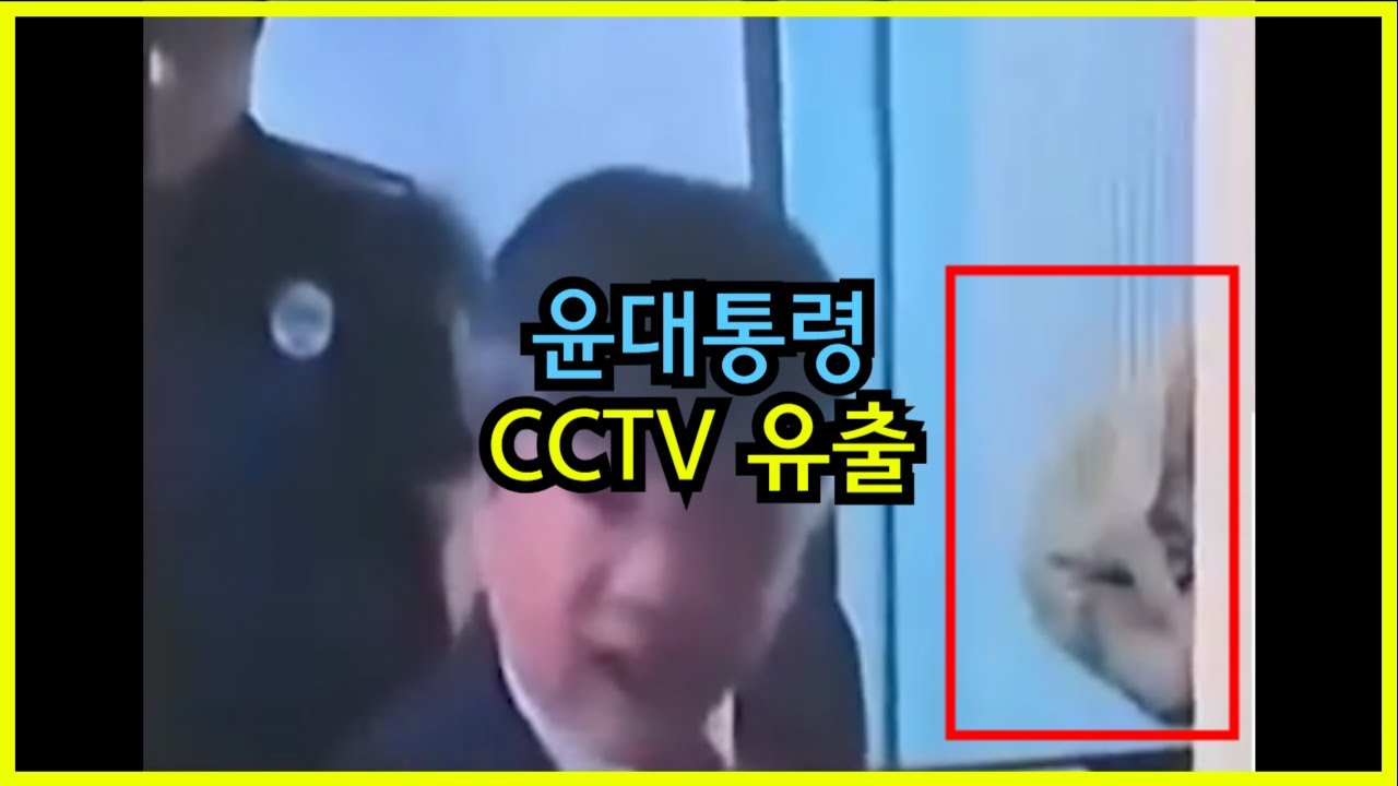 윤대통령 CCTV 유출 / 공론화 해야하는 이유