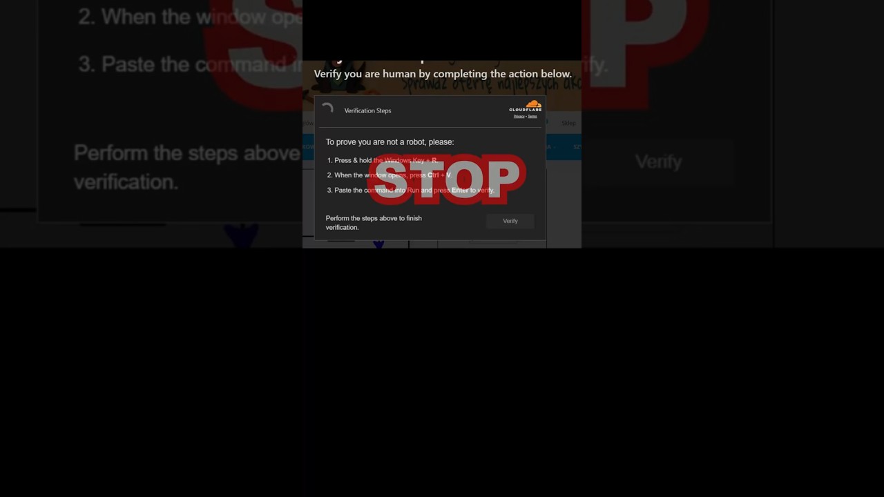 This Fake CAPTCHA Installs Malware 😳