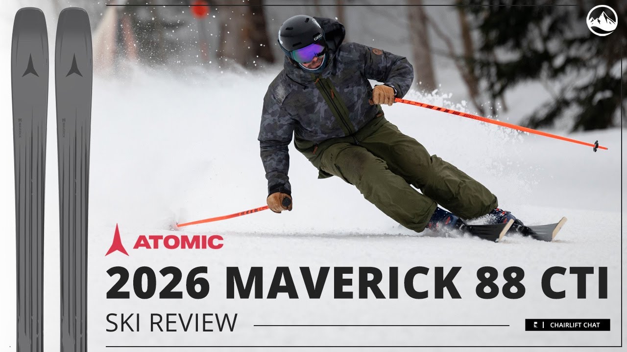 2026 Atomic Maverick 88 CTI Ski Review with SkiEssentials.com