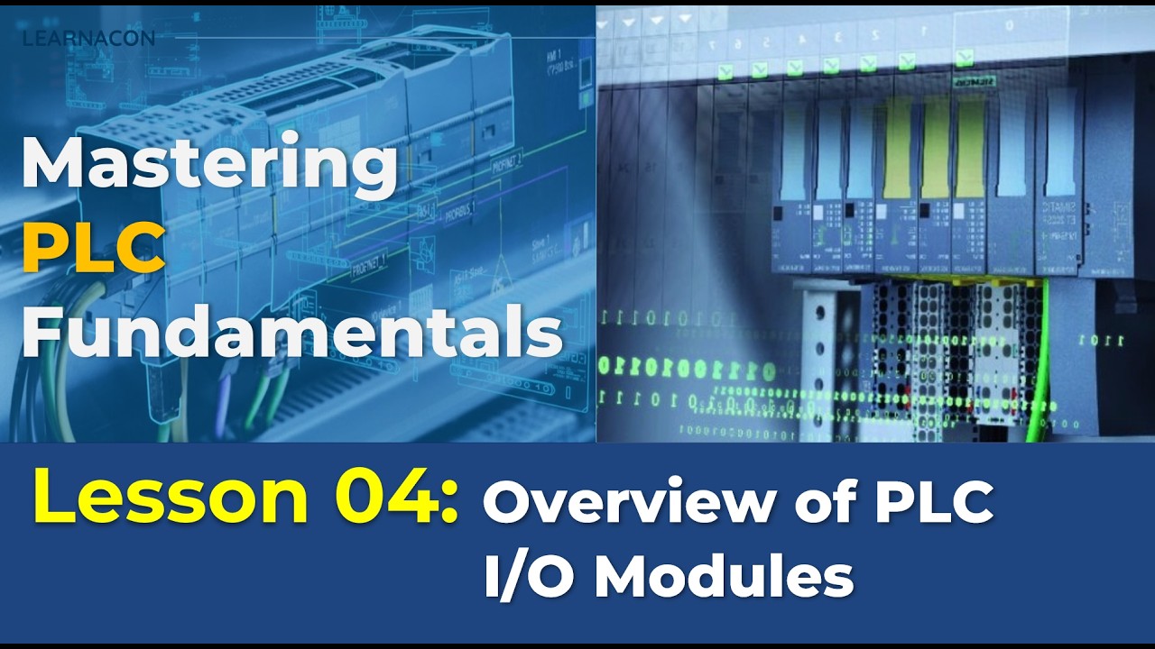 PLC Inputs/Outputs Structure | Lesson 4 | PLC Fundamentals