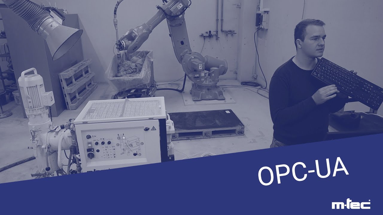 Control and read the duo-mix connect and smp connect (OPC-UA)