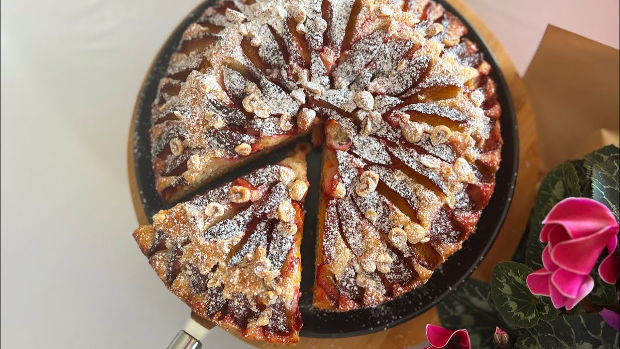 Bu Kadar Az Malzemeyle Enfes Bir Erikli Tart😍 Bera Tatlı Dünyası