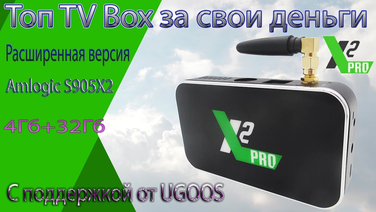 TV Box Cube X2 PRO Это ТОП приставка за низкую цену с поддержкой от Ugoos Обзор