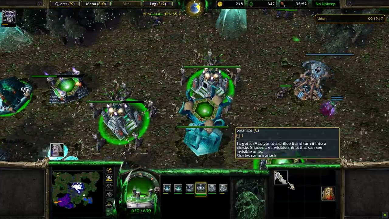 Warcraft 3 Reversed BONUS: Scourge of Lordaeron - March of Scourge (as Purple)