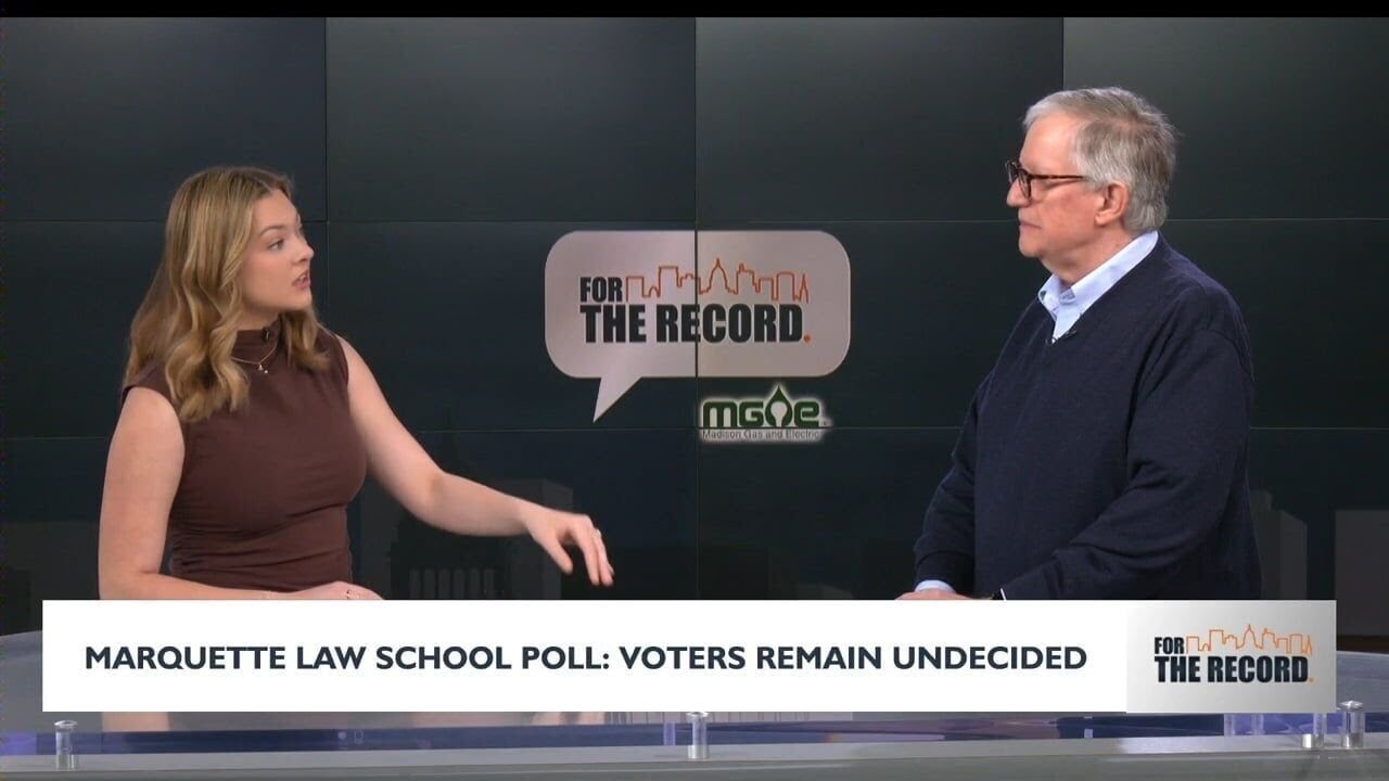 Marquette Law School Poll: Voters remain undecided