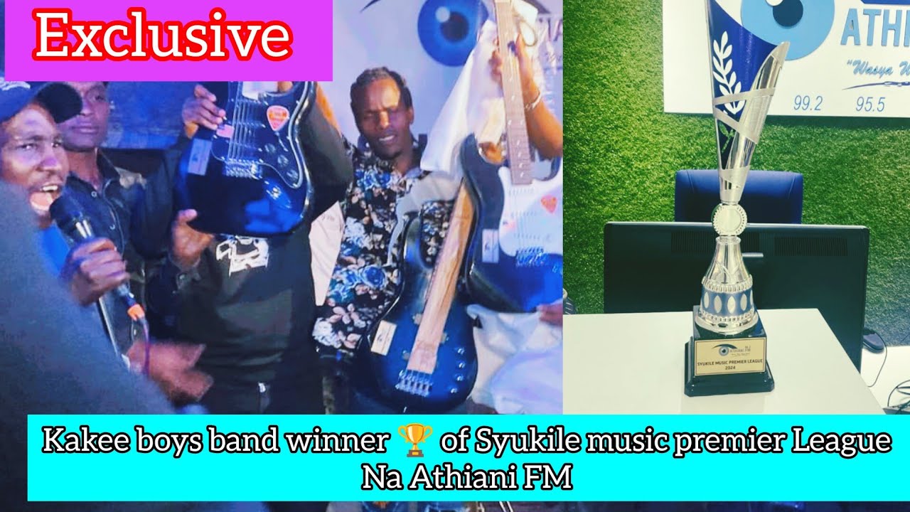 Kakee Boys band AKA kavii Performance after winning Syukile music premier League na Athiani