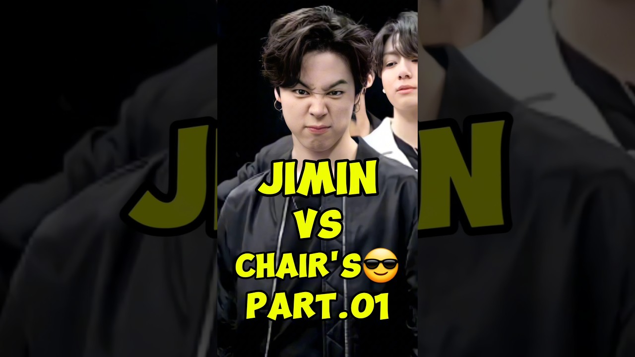 Jimin vs Chair &ndash; Try Not to Laugh Moments
