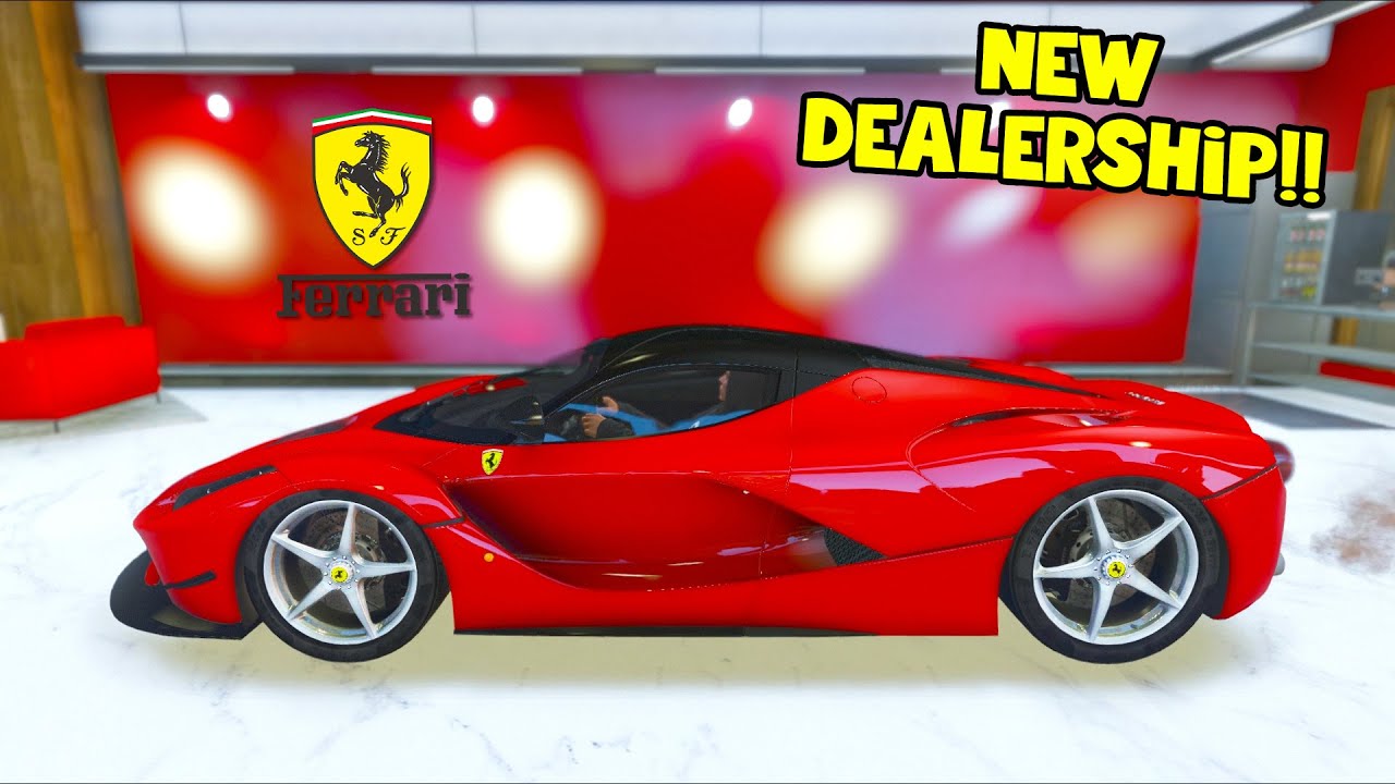 Ferrari opened up a New Dealership in town... BIG MISTAKE!! (GTA 5 Mods)