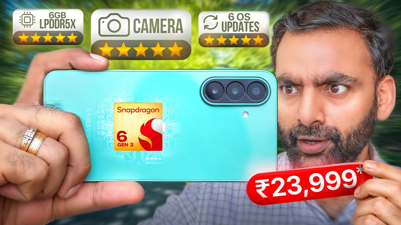 Samsung Finally Made the PERFECT Phone Under ₹25000? Galaxy F70 Pro Review
