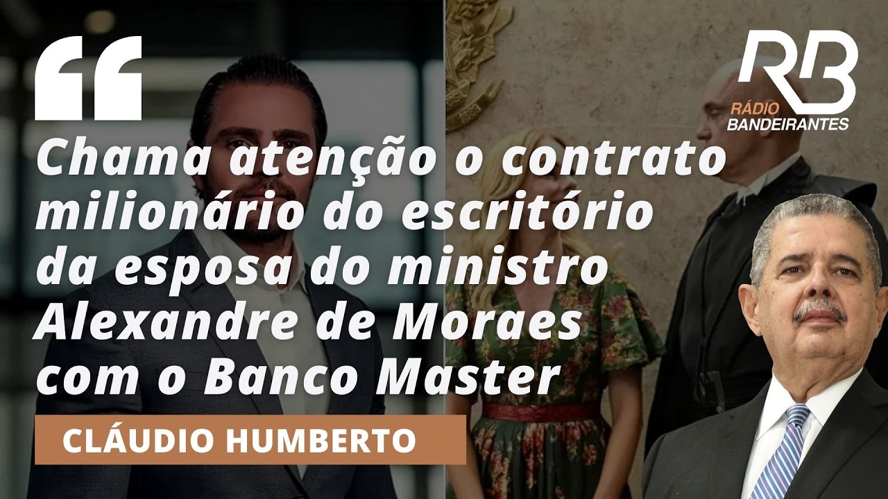 Cláudio Humberto: CPMI do INSS antecipa de Daniel Vorcaro | Jornal Gente
