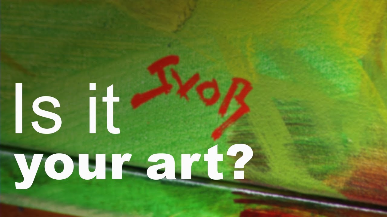 Is it your art if other people work on it?