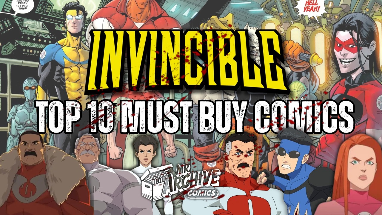 Топ-10 комиксов Invincible, которые ОБЯЗАТЕЛЬНО нужно купить, пока цены не взлетели до небес 🔥🔥🔥