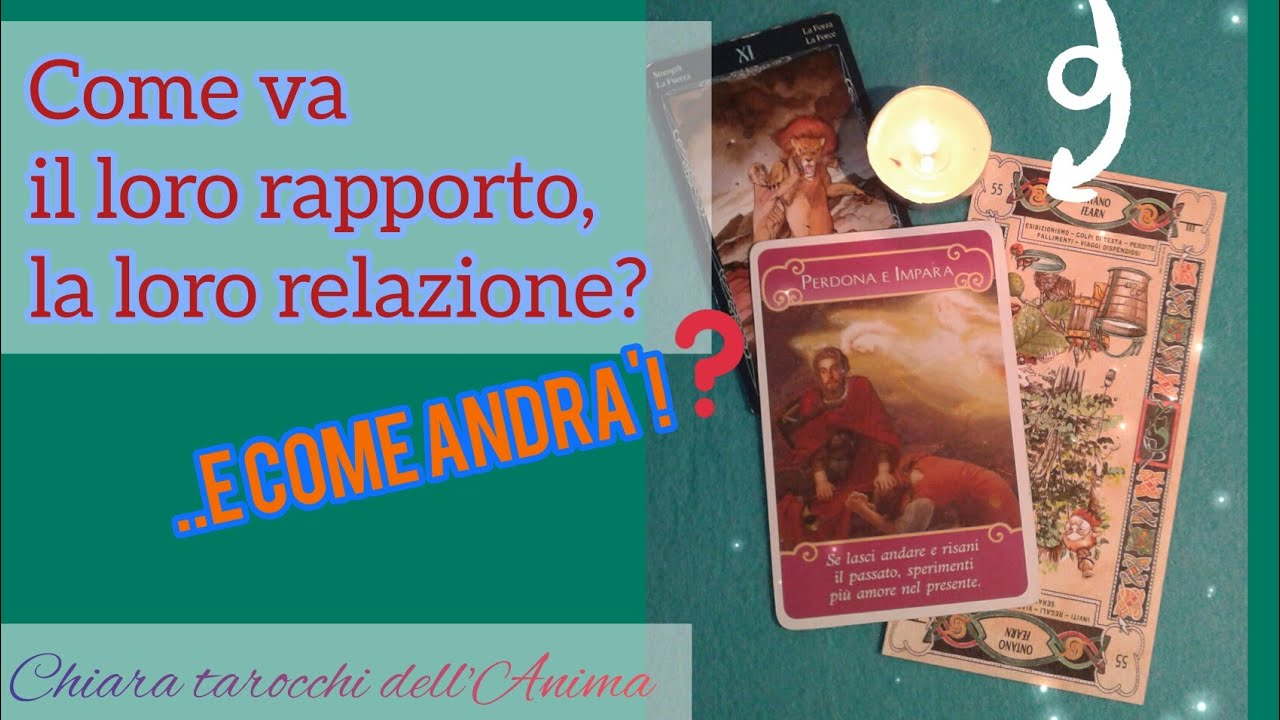 COME VA IL LORO RAPPORTO,LA LORO RELAZIONE⁉️🔮..E come andrá! 💥 -Lettura tarocchi interattiva-