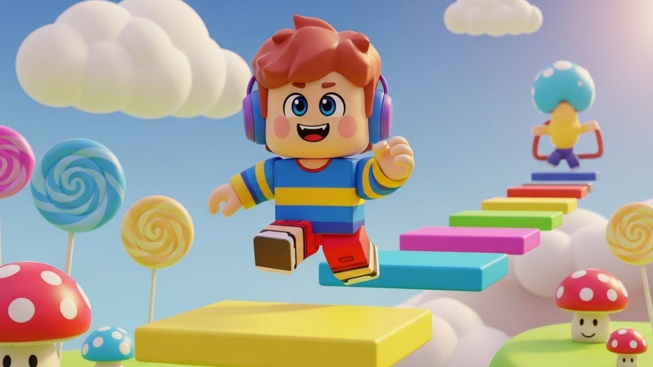 Obby, o Amigo Travesso do Roblox, Caiu na Diversão | Rimas e Canções Infantis para Crianças