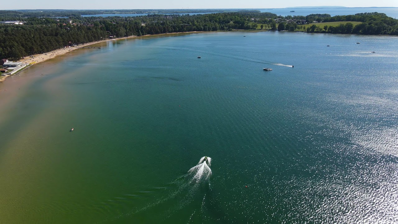 Cinematic flying at Varamobadet, Motala
