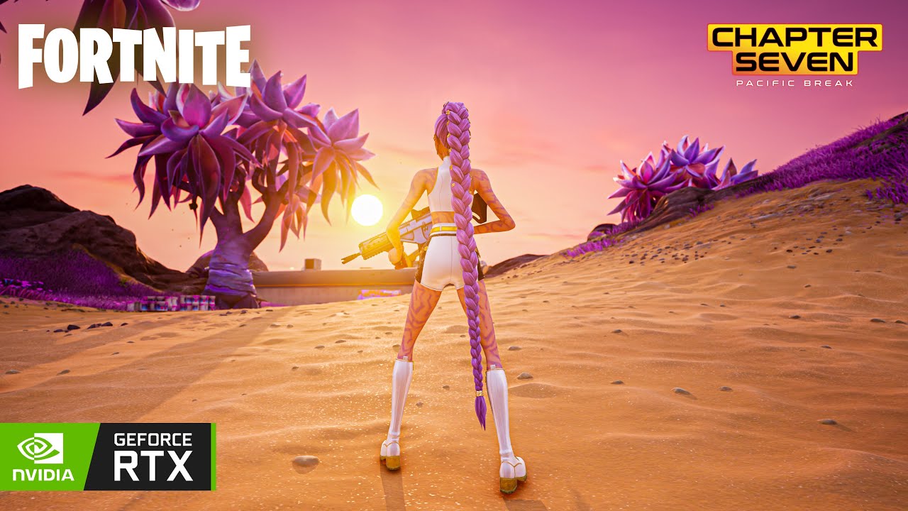 Fortnite Valentine Update C7 S1 | Max Settings 4K 5090 RTX ON | GOLDEN RUMI