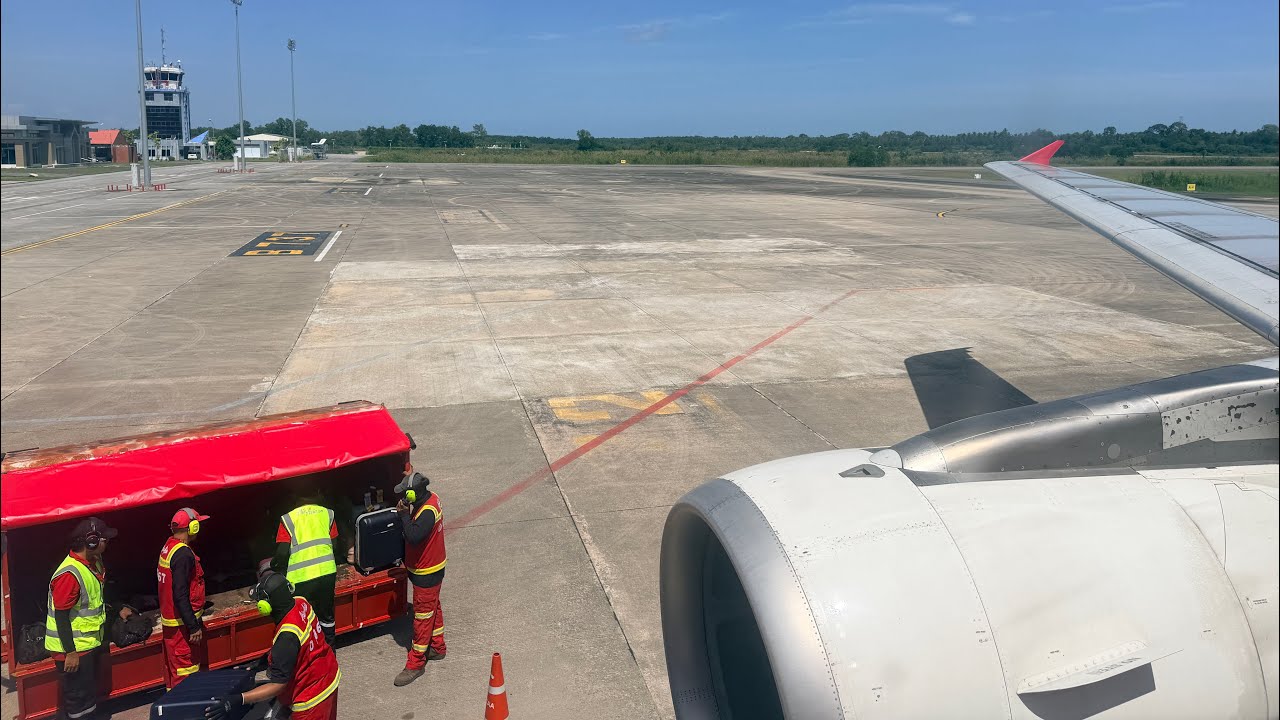 รีวิว | Thai Airasia FD3185 นครศรีธรรมราช - กรุงเทพ 6 กุมภาพันธ์ 2569