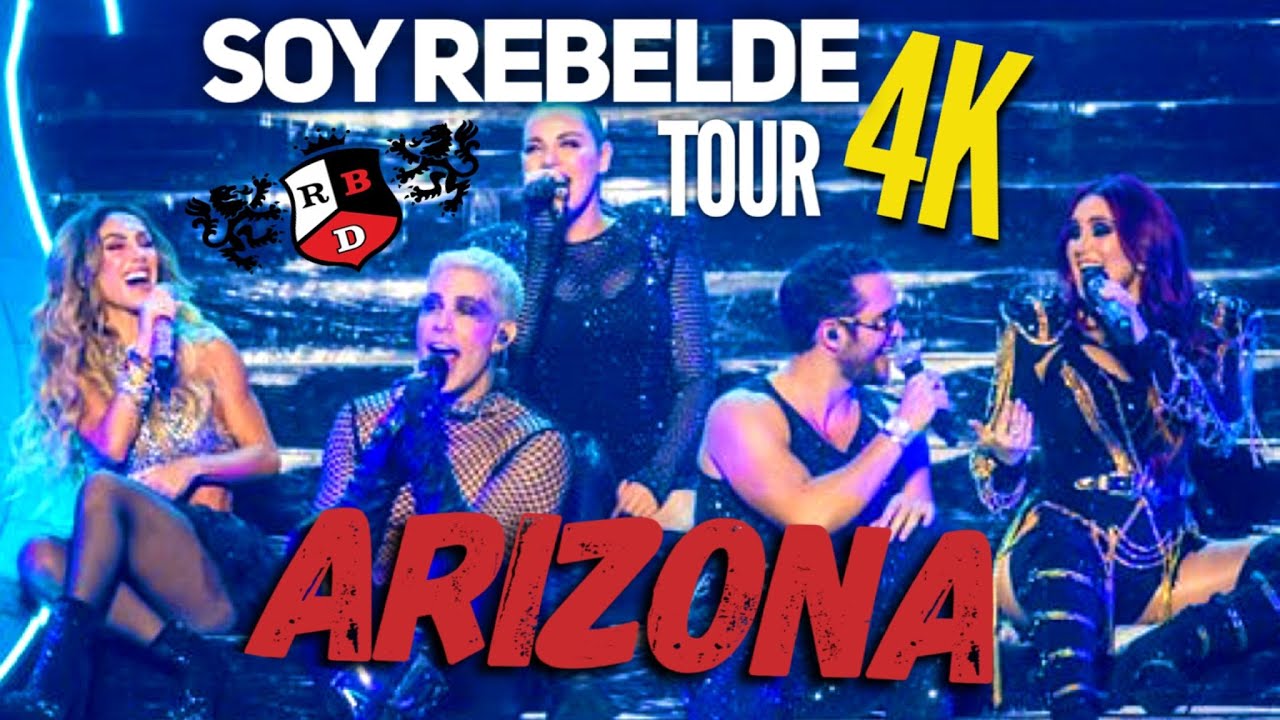 RBD SOY REBELDE TOUR SHOW 4K ARIZONA PHOENIX