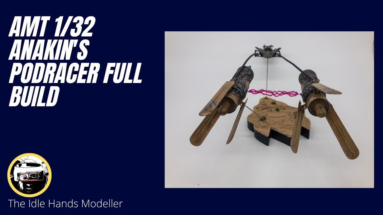 Star Wars AMT 1/32 Anakin's Podracer Full Build