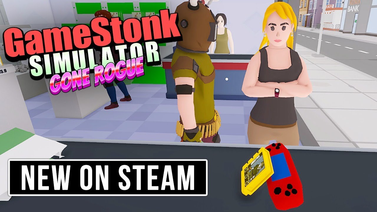 Gamestonk Simulator: Gone Rogue - New On Steam