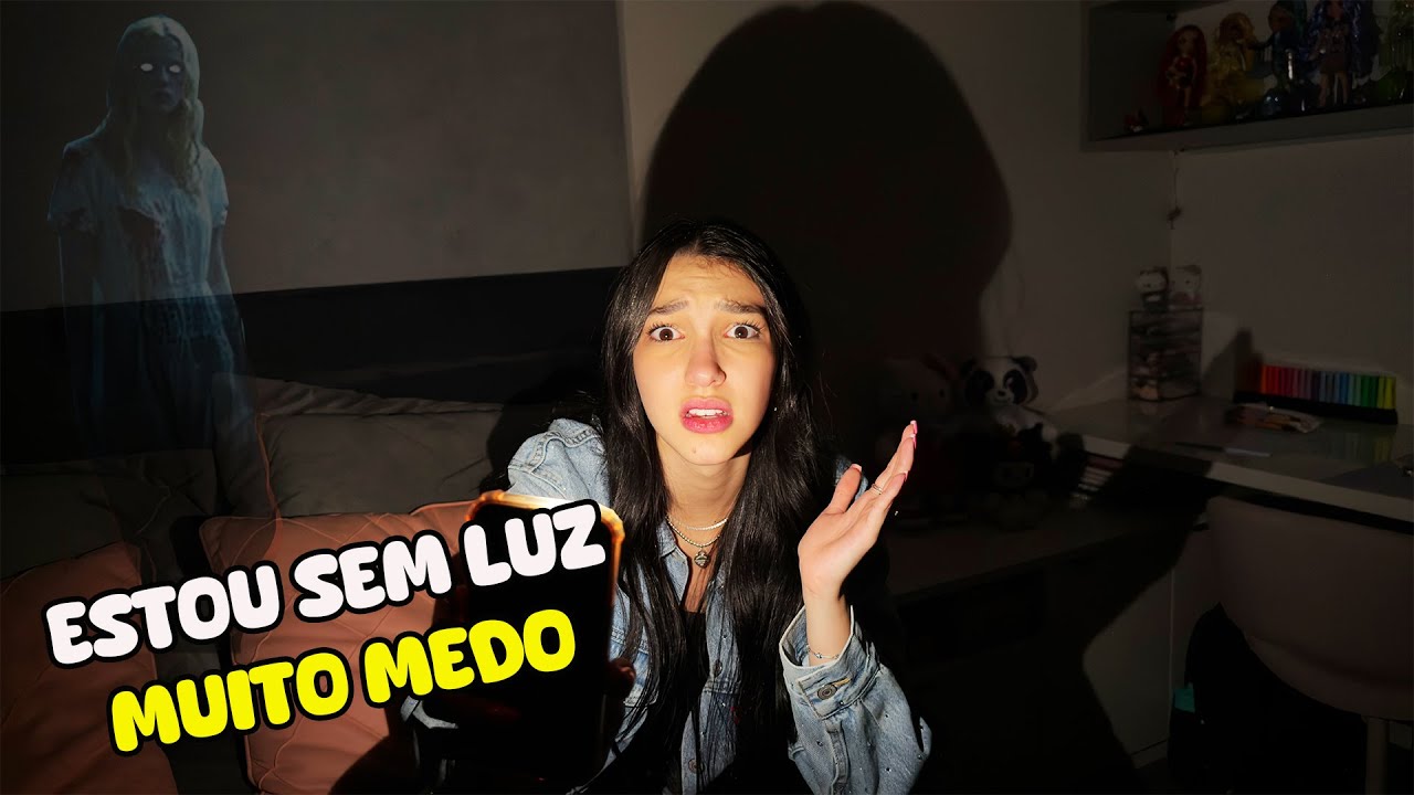 FICAMOS NO ESCURO !! TENHO MUITO MEDO