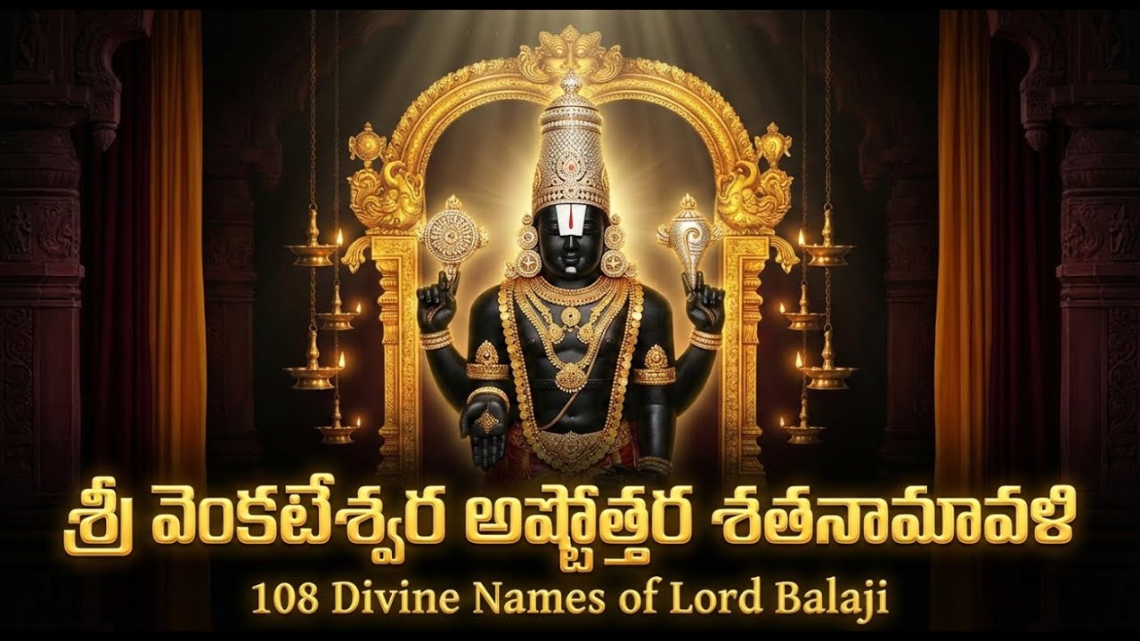 శ్రీ వెంకటేశ్వర అష్టోత్తర శతనామావళి | Sri Venkateswara Ashtottara Shatanamavali | DevaAntaryami