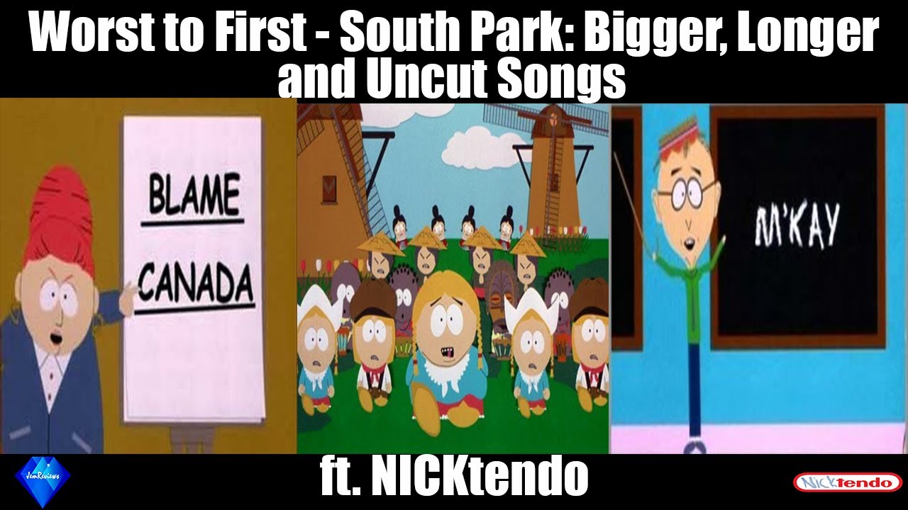 Worst to First - Songs from South Park: Bigger, Longer and Uncut (ft. NICKtendo)