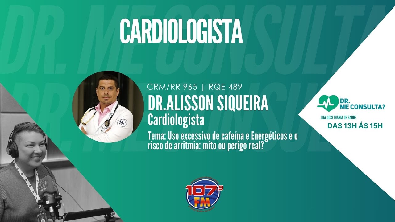 DR ALISSON SIQUEIRA: Uso excessivo de cafeína e energéticos e o risco de arritmia, mito ou real?