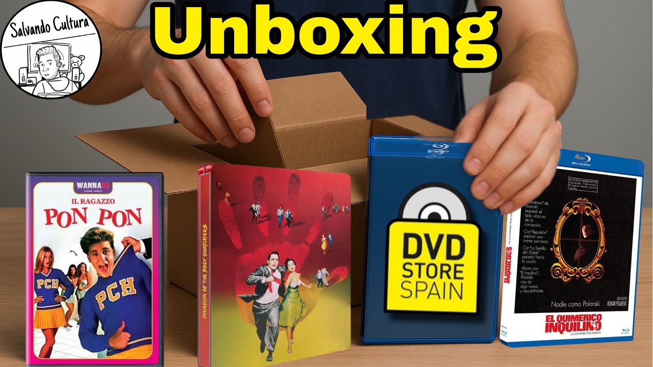 Unboxing DVD Store Spain | DVD y Blu-ray | Wannabe Home Video | Steelbook | RKO