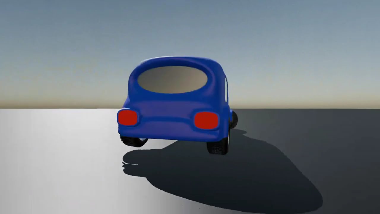 Создание игры в UPBGE Blender #6
