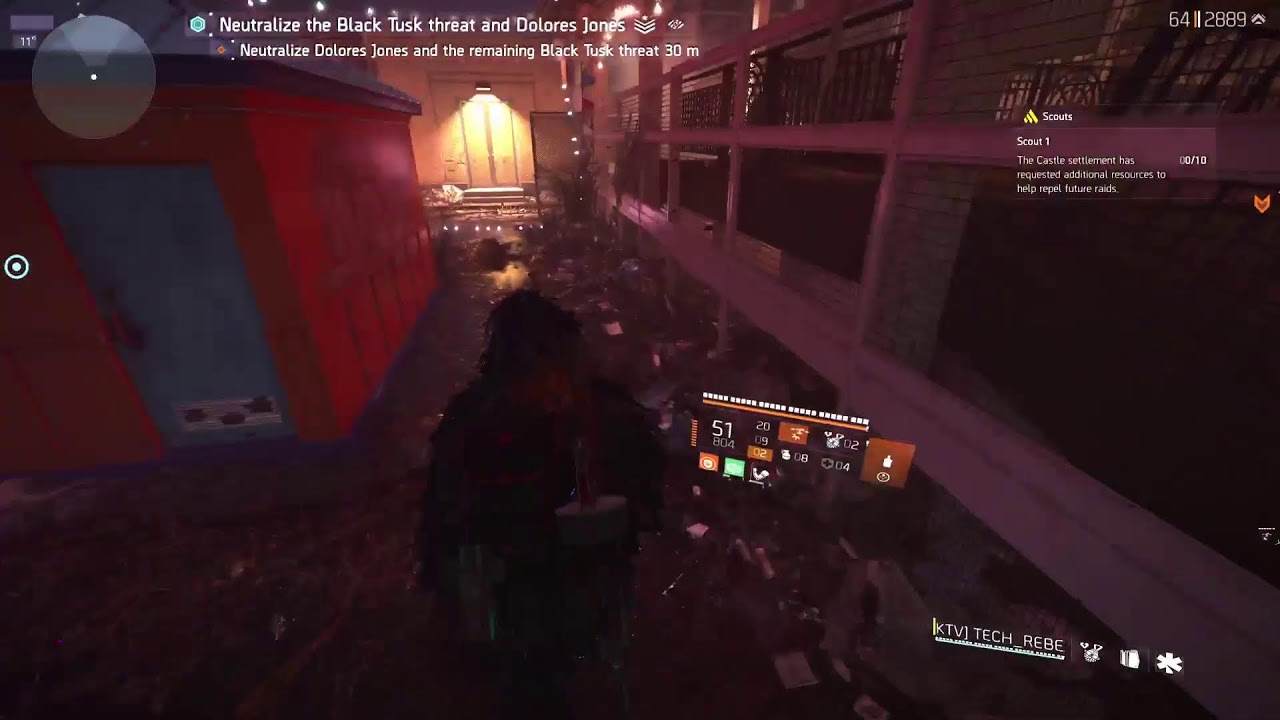 Division 2 with streamers