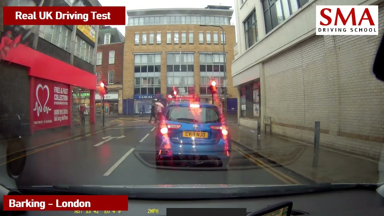 Barking Real Driving Test  - Real Test Route ( ( 14 Nov 2025)
