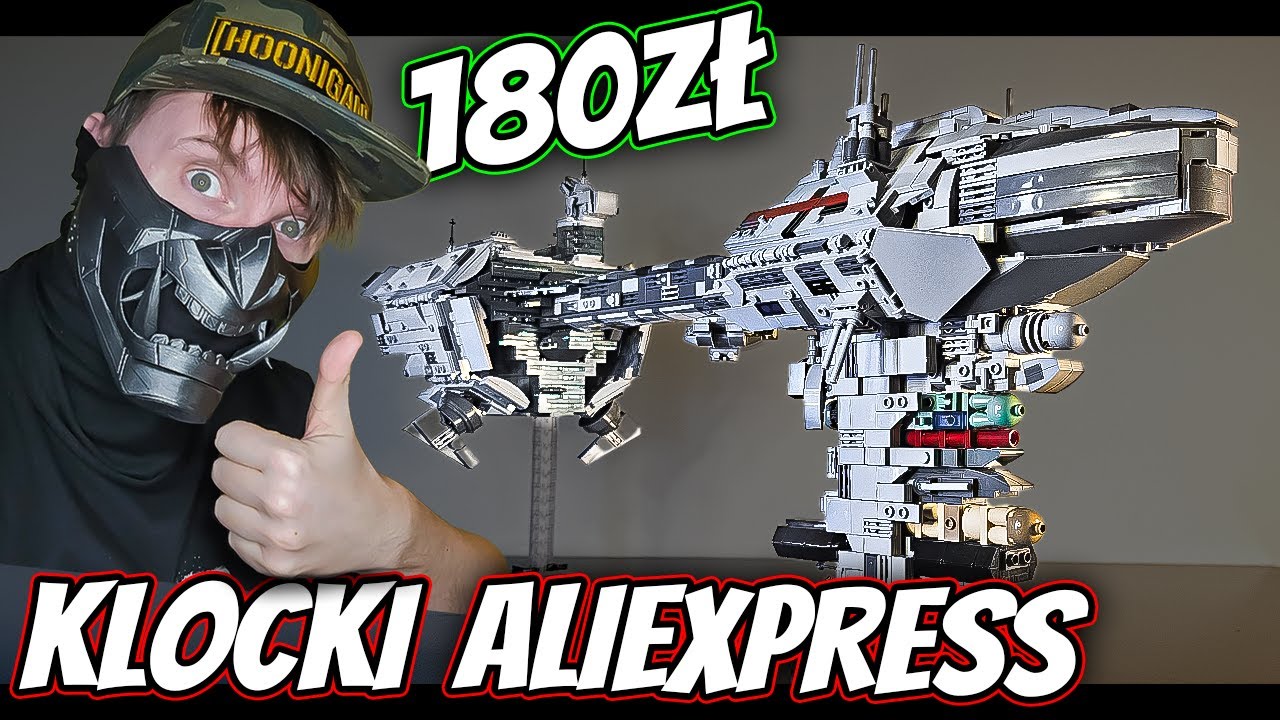 Statek od Chińczyka za grosze? POPROSZĘ! | Nebulon-B z Aliexpress